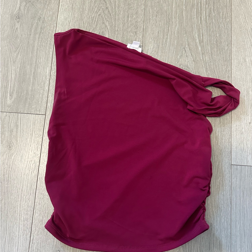 Garage Off-Shoulder Fuchsia Camisole Top